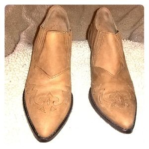 Circle S corral vintage booties